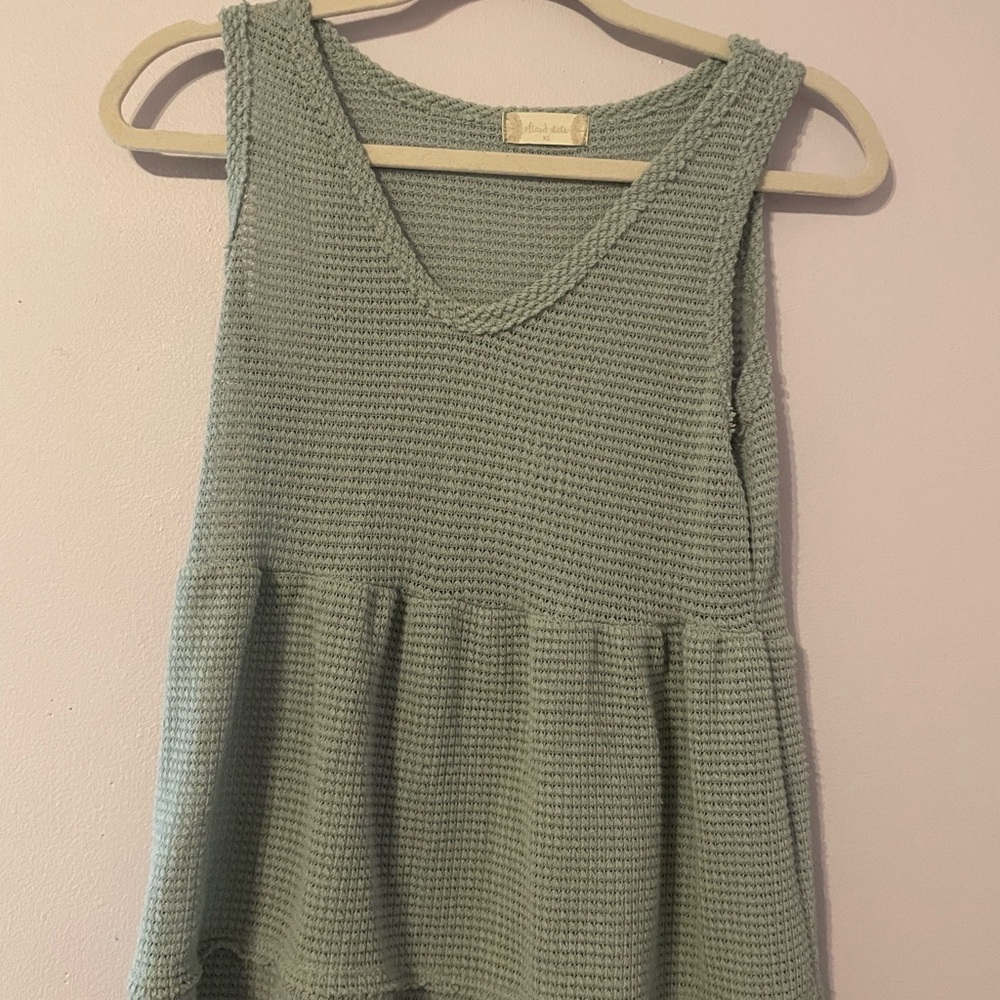 Altar'd State Sage Knit Top
